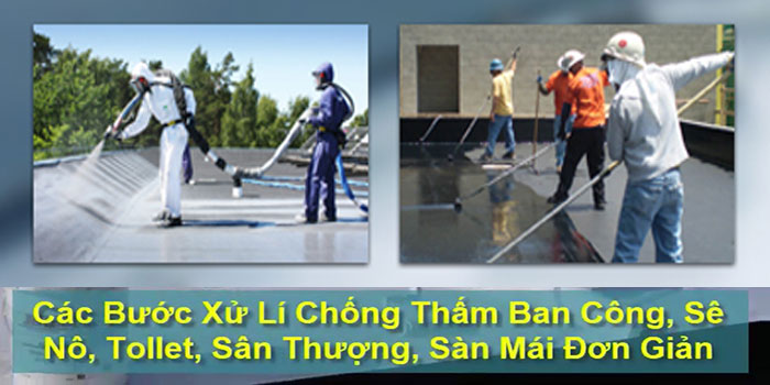 Chuyên xử lý chống thấm sân thượng