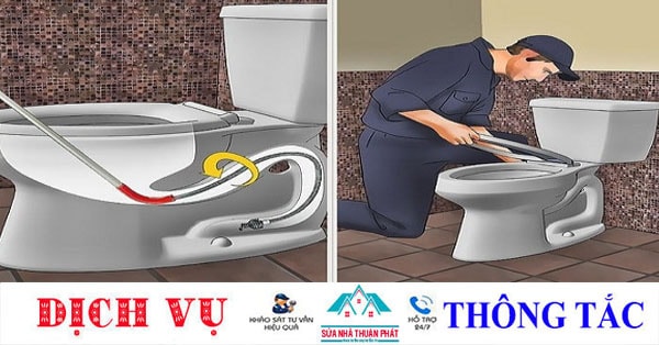Thông tắc bồn cầu nhanh chóng tại nhà quận 10