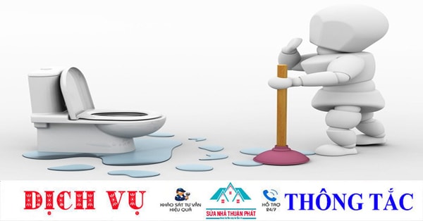 Thông tắc bồn cầu nhanh chóng tại quận 5