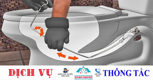 Thông tắc bồn cầu tại nhà quận 11