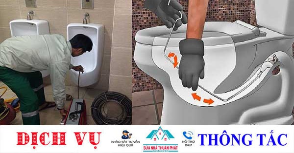 Thông tắc bồn cầu tại nhà quận 8