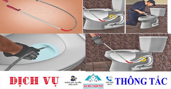 Thông tắc bồn cầu tại nhà quận 9