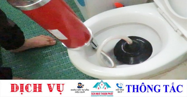 Thông tắc bồn cầu uy tín