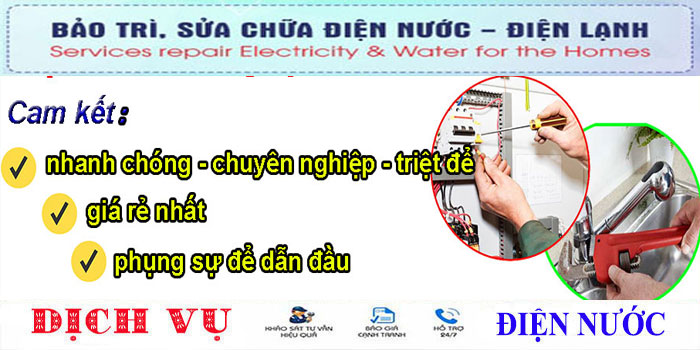 thợ chuyên nhận sửa ống nước tại quận Tân Bình