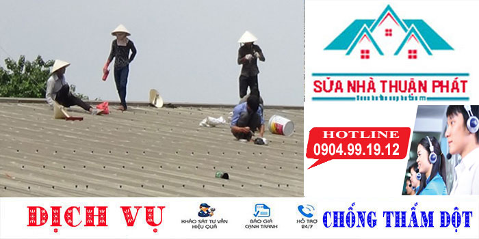 Thợ chống dột mái tôn quận 2 Thợ chống dột mái tôn quận 2