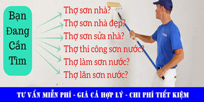 Cần tìm thợ sơn nhà