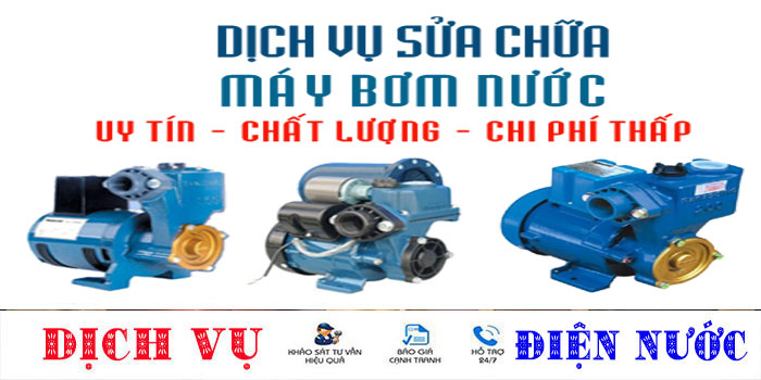 Sửa máy bơm nước nhanh