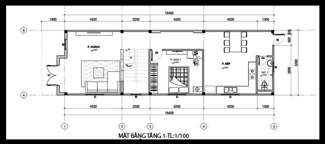 Download bản vẽ cad nhà 2 tầng Download bản vẽ cad nhà 2 tầng