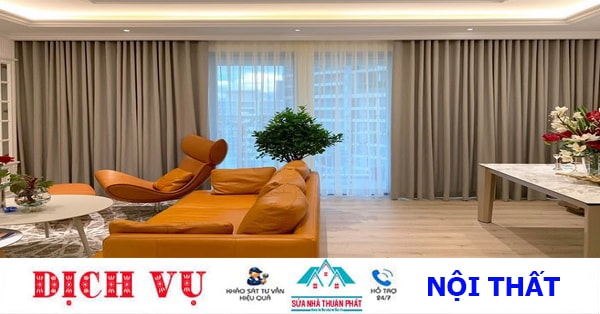 Thợ chuyên nhận lắp đặt rèm cửa