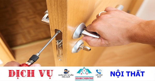 Sửa chữa cửa gỗ