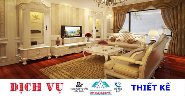 Thiết kế nội thất tân cổ điển