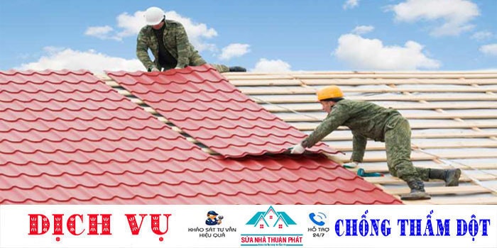 Hướng dẫn cách xử lý mái tôn bị dột