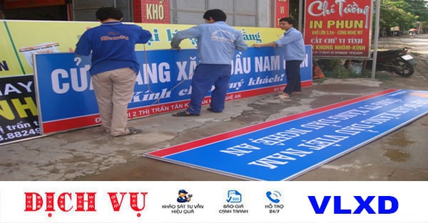 Làm biển quảng cáo