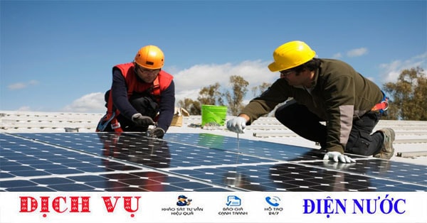Lắp đặt hệ thống điện năng lượng mặt trời